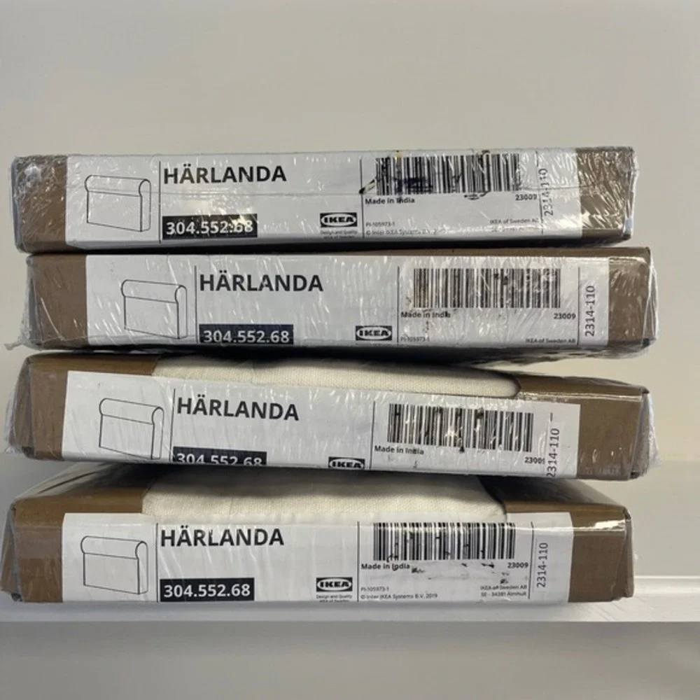 (ONE) IKEA HARLANDA Armrest Cover Slipcover Inseros White 304.552.68